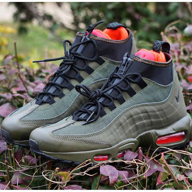 nike air max 95 sneakerboot olive
