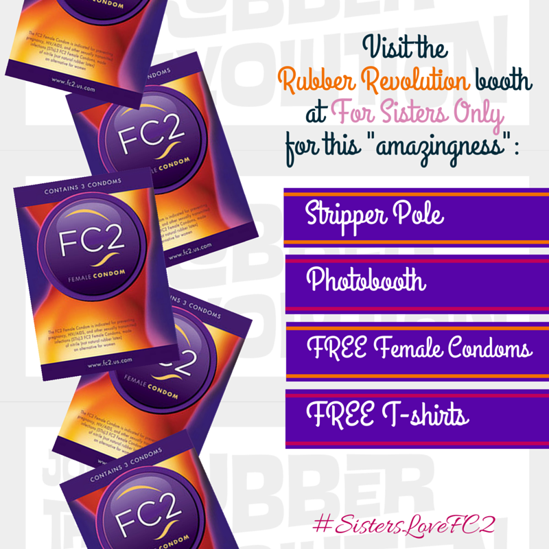 FreeCondomsDC's tweet photo. Don't forget to come visit us at For Sisters Only today hosted by @WPGC! #FSO2015 #SistesLoveFC2 https://t.co/hI6W69Jpqk