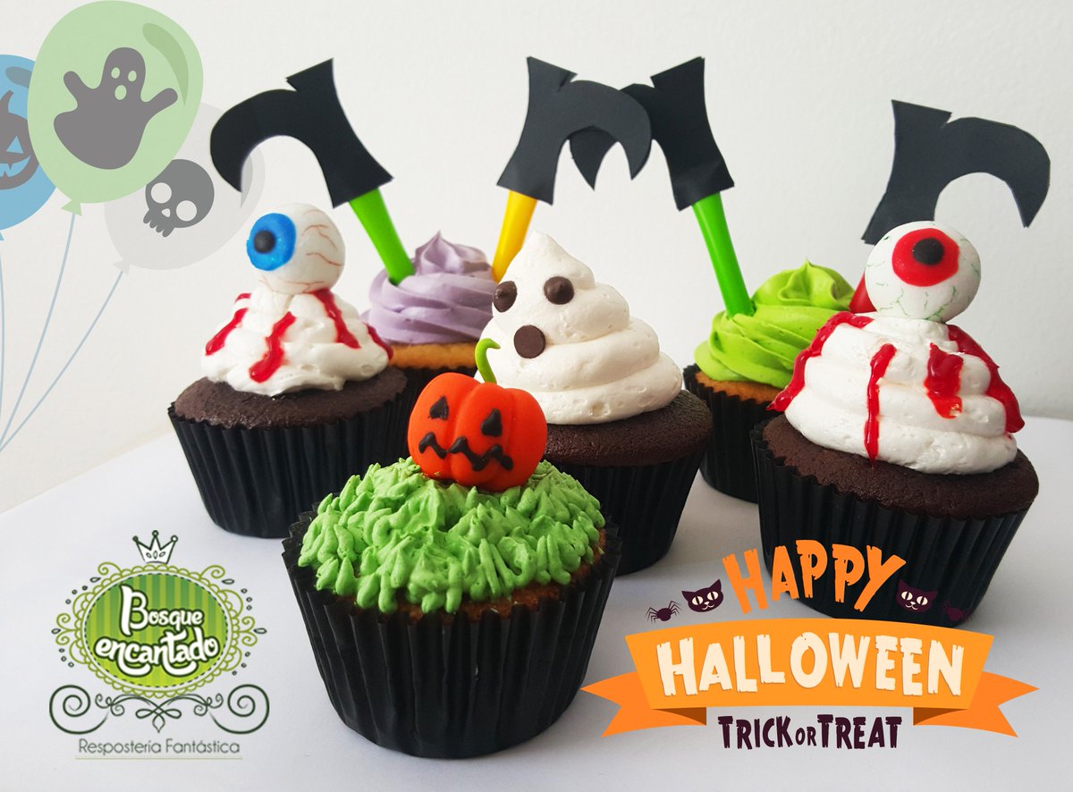 BosqueEncandoRF's tweet photo. #Halloween Cupcakes #VainillayChocolate #TerrorificamenteDeliciosos #ElDulceCuentoHechoRealidad.📱3116775581/ 3012960 https://t.co/oMq3JDC4PI