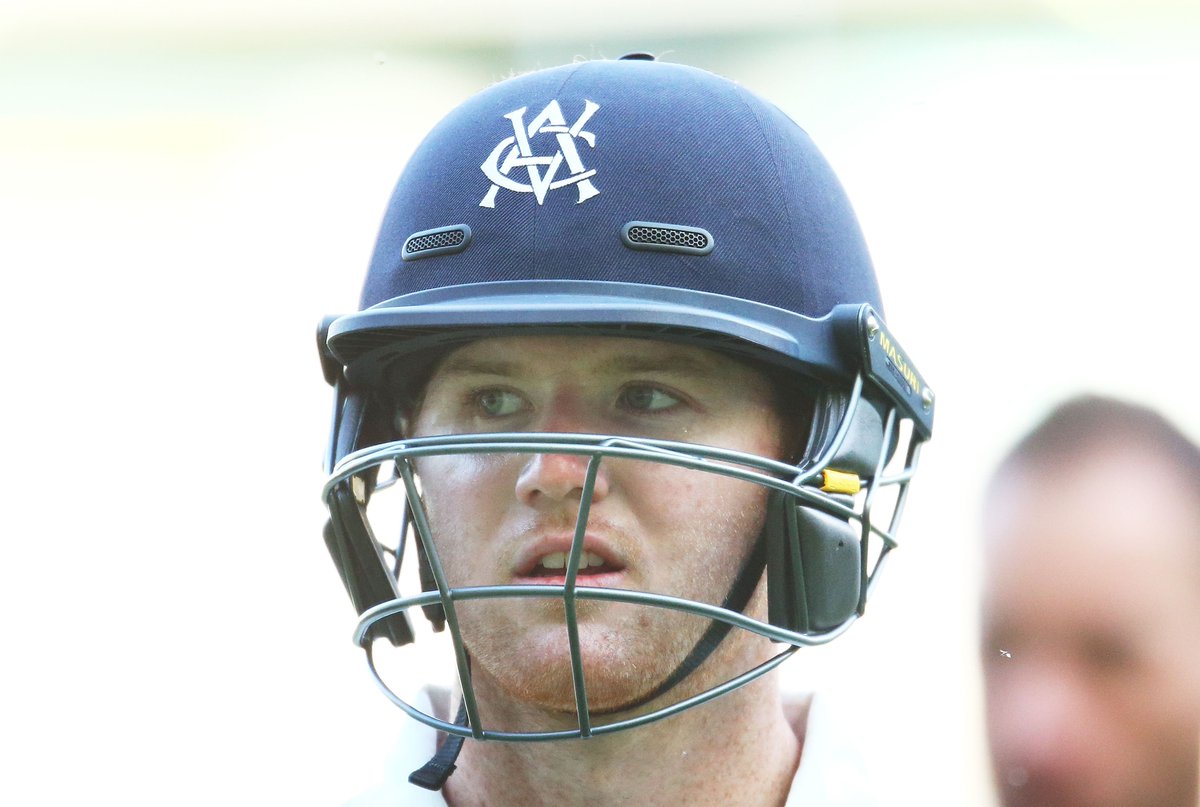 cricketcomau's tweet photo. ICYMI: @bushrangers debutant Travis Dean broke ALL sorts of records yesterday: https://t.co/564y11lggv https://t.co/rfqxZxdZos