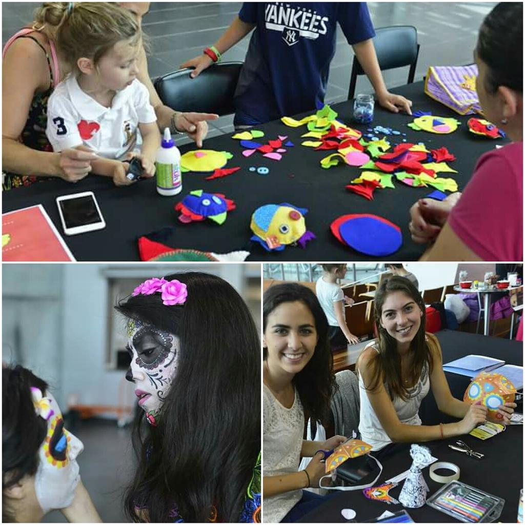 mexvic_aust's tweet photo. Family activities today at Deakin Edge, @Fed_Square #dayofthedead #Melbourne #mexvic https://t.co/UBhgwKSLau