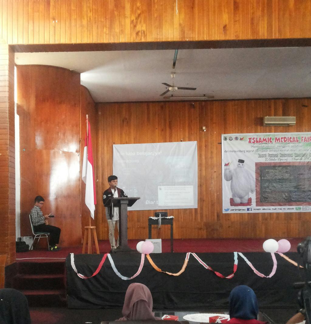 #now Kata Sambutan dari Ketua FSKI, Rendi Deva Andra #IMFBISKUIT #FSKImenjamu