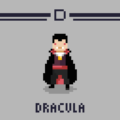 conejoconc's tweet photo. * D is for Dracula  @Pixel_Dailies #pixel_dailies #PixelABC #Halloween * https://t.co/bBgRthTzaS