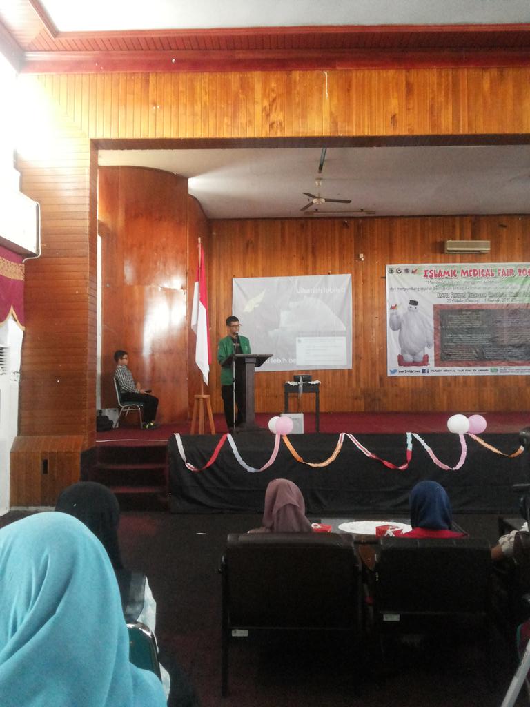 " Indonesia ruhnya adalah Islam itu sendiri."-Ketua KM FK Unand, M. Alif Qisthi Abi Rafdhi #IMFBISKUIT #FSKImenjamu