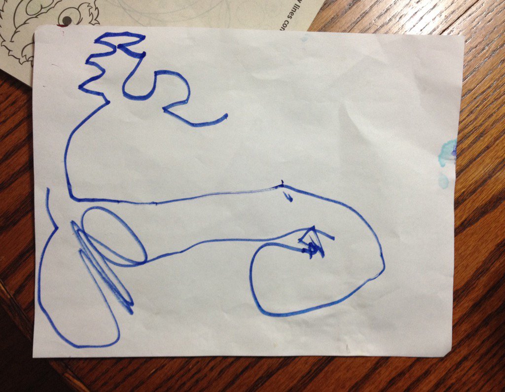ColinKoivula's tweet photo. My 4 year old godson's daycare drawing....of Minneapolis #sweetpic https://t.co/p3EVoi3Gp3