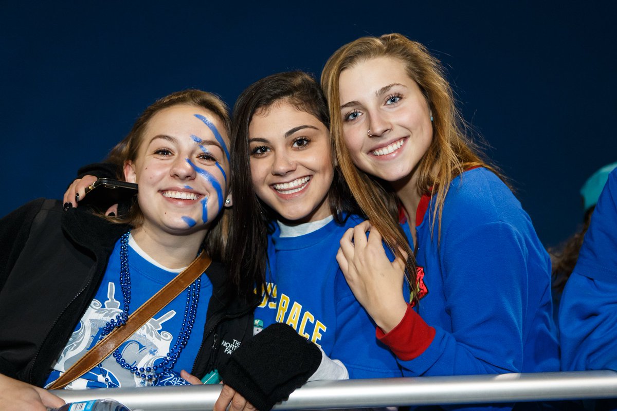 AlanHerzberg's tweet photo. I've shot BC sports for 10 years. Student section for football this year the best ever. https://t.co/r47OPMC248