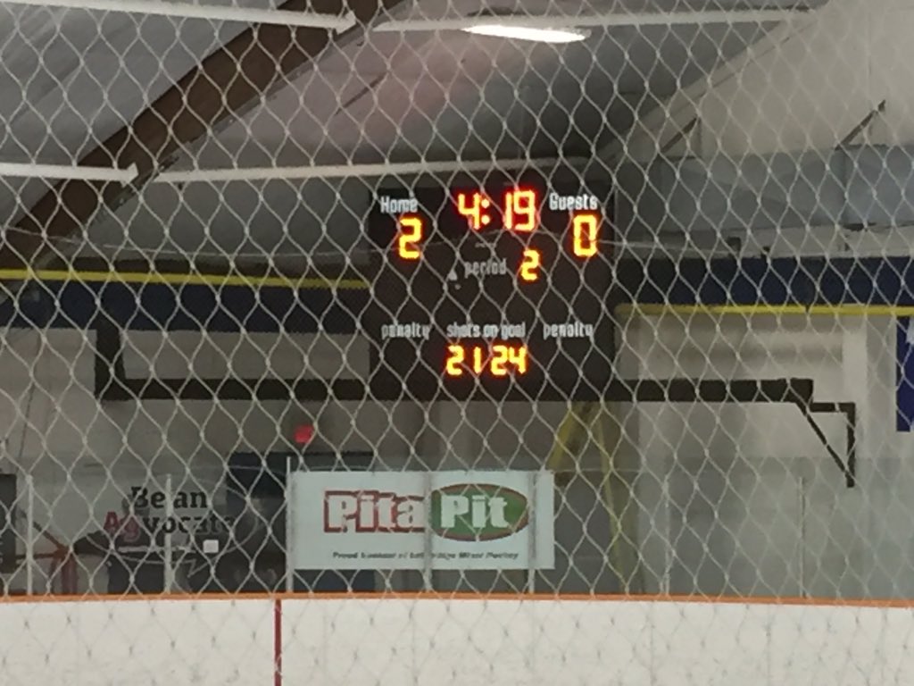 CBHAHawks's tweet photo. It's ALIVE! Go Clock Go! https://t.co/pKKHVUkFZP
