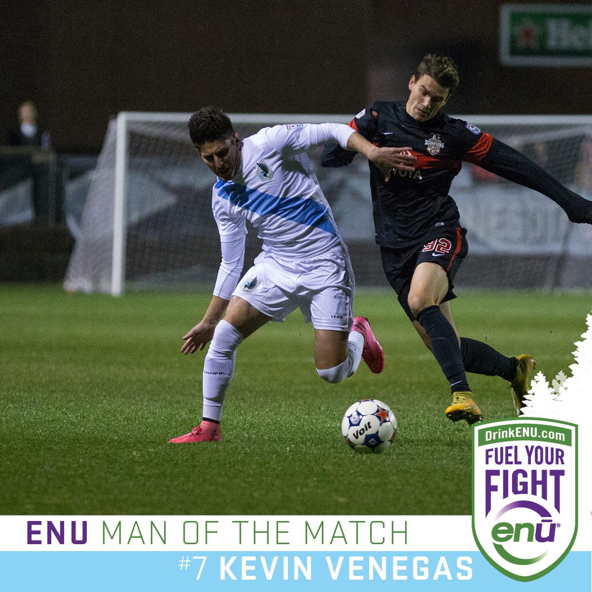 MNUFC's tweet photo. Scoring the game-saving goal in stoppage time, @viva__22 is your @DrinkENU Man of the Match! #MNUvSAS https://t.co/zLvAfHHJlL