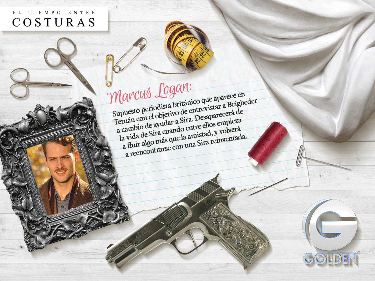 GoldenMxTv's tweet photo. #MarcusLogan tendrá mucho que ver con #Sira ¿Quieres saber por qué? ¡#ElTiempoEntreCosturas este 2 de noviembre! https://t.co/YOKr8lYx4h