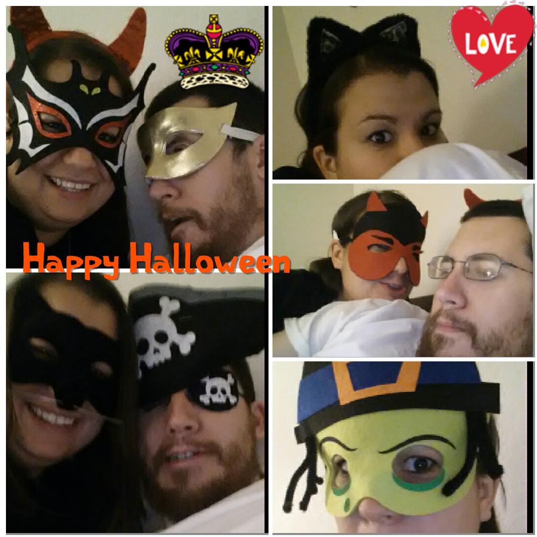 tabi_mac's tweet photo. We don't party. #collegelife #happyhalloween #toocoolforschool #blessed https://t.co/mzxqLuTUFV