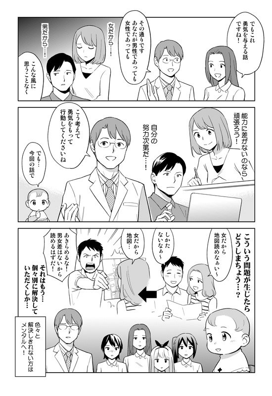 【女は地図が読めない】はウソです。  