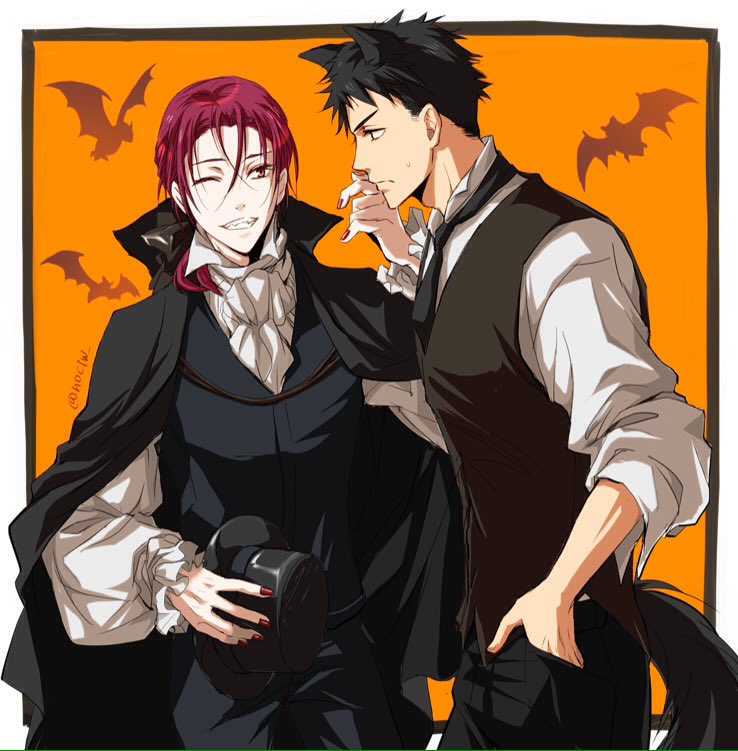 Yaoi_Fujoshi29's tweet photo. ¡#Sourin! #Yaoi #Yaoiween #HalloweenYaoi https://t.co/jNj3fxbqWT