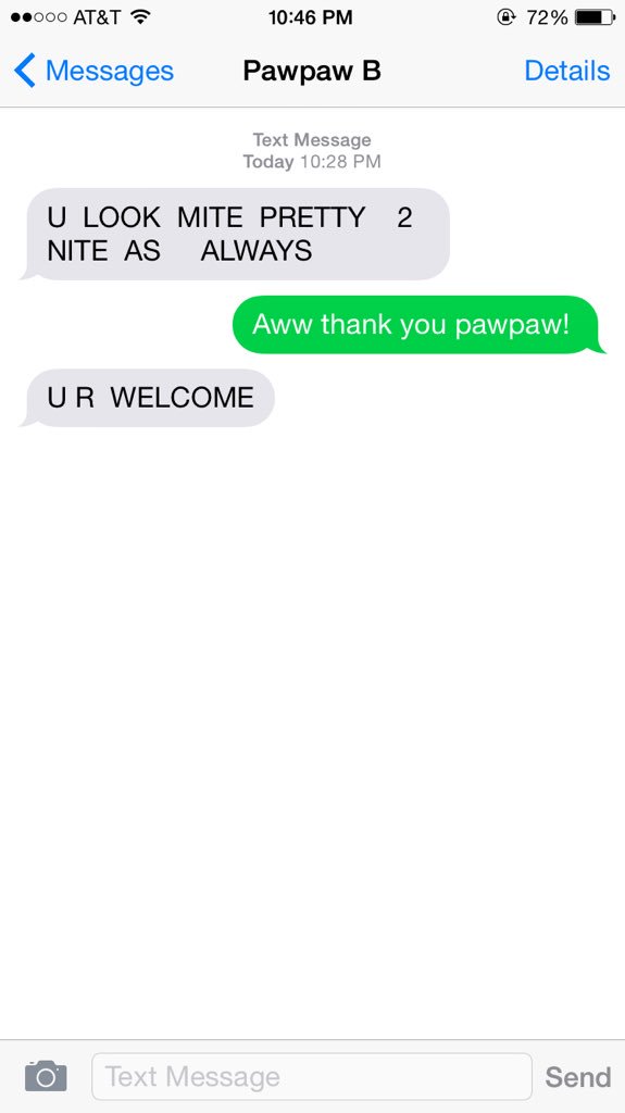 CeaserKristen's tweet photo. B/c my pawpaw is the sweetest ❤️❤️ https://t.co/T89Bm84qtQ