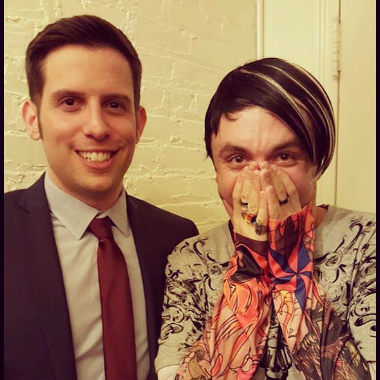 joshua1st's tweet photo. Stefon and Seth reunited @sethmeyers @haderonline @LateNightSeth @nbcsnl #weekendupdate @SNLUpdate #snl https://t.co/dtwIDsIgmf