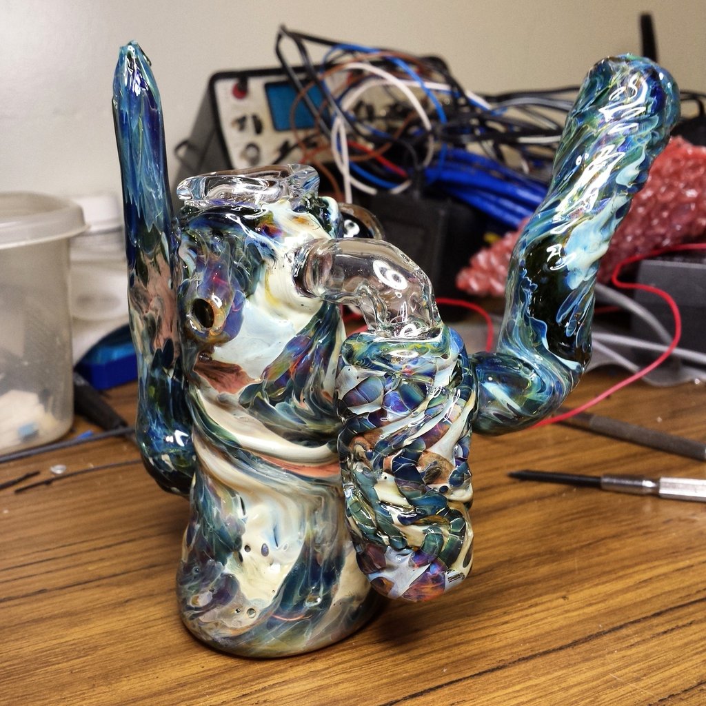 cooploops420's tweet photo. available at https://t.co/AoqA2eeojR #doubleperc #mmj #heady #glass4sale #cooploopsglass #bubblers #hightimes #art https://t.co/juoypjEWpe