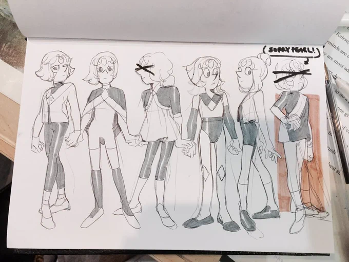 I draw Pearl too much 