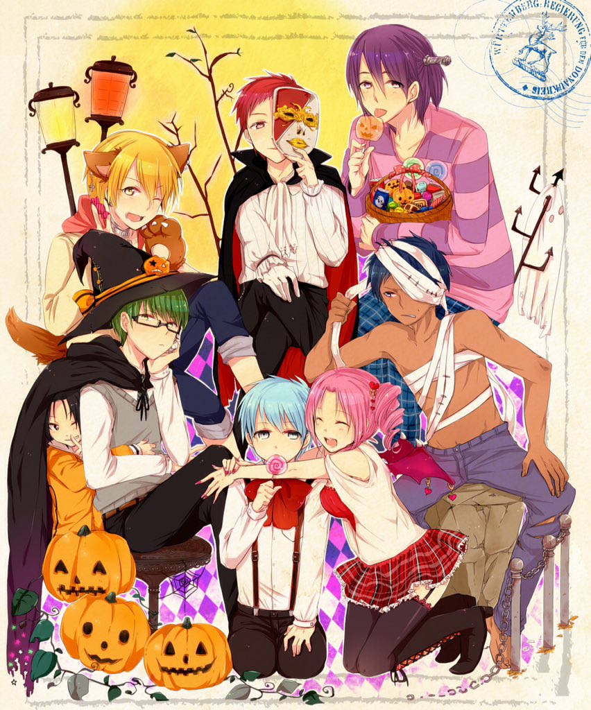 Yaoi_Fujoshi29's tweet photo. #kurokonobasket #Yaoiween #HalloweenYaoi https://t.co/XPwCPhZMVp