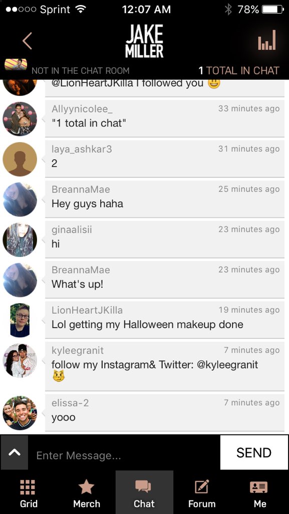 turgeonmichael1's tweet photo. When you the only one in the #JakeMillerApp @jakemiller please talk to me 🙏🏻🙏🏻 https://t.co/ExkfIbj81S
