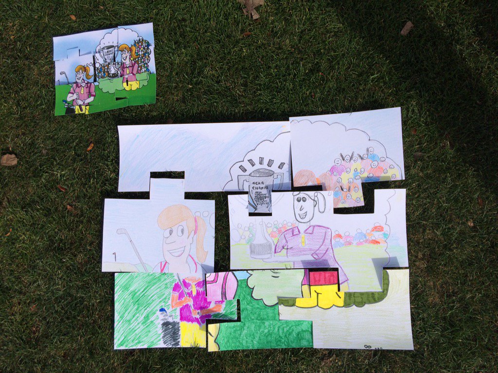 goshockerswglf's tweet photo. How do you fit? #teameffort #bigpicture #visualize #bettereveryday #completepuzzle #teambuilding #shockergolf https://t.co/rbhCMOi4Qx