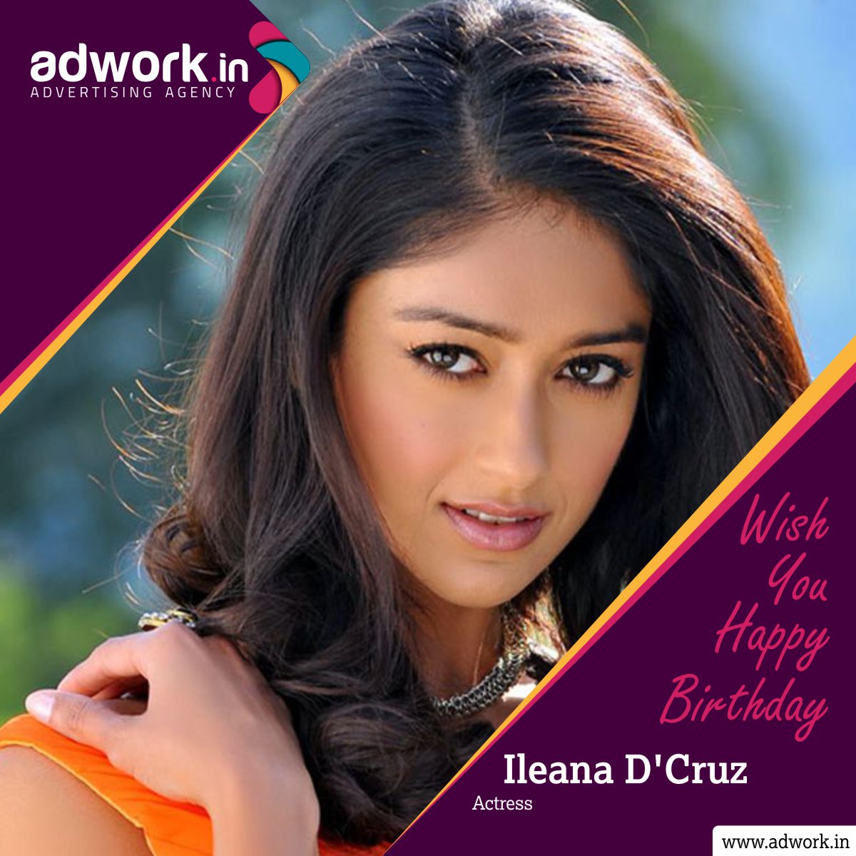 Wish you happy birthday Ileana D\Cruz, Visit on 