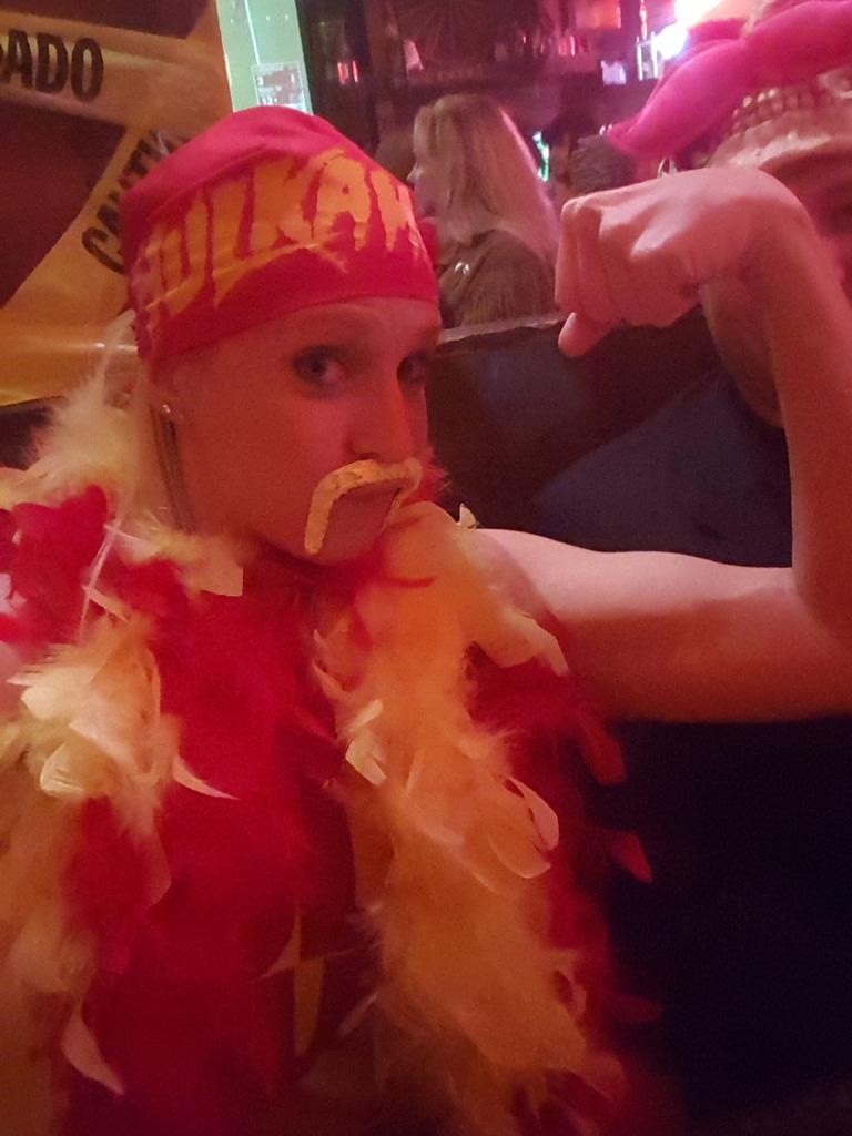 Let me tell you something brother from a fellow hulkamaniac...Happy Halloween Brother!!! <a href="/HulkHogan/">Hulk Hogan</a>