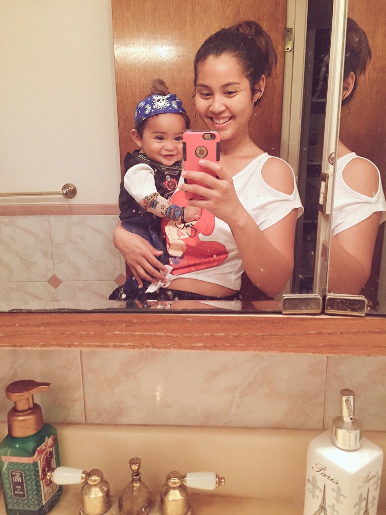 KC_daily's tweet photo. He obviously loves the way he looks lol #babybiker #CollinWayne https://t.co/i0zZ9AsabI