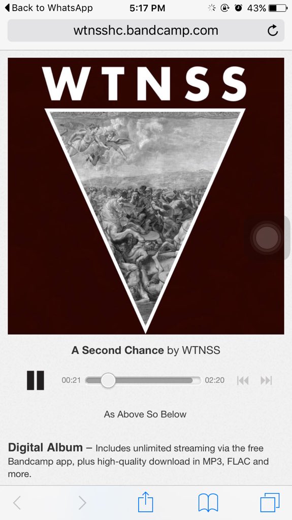 check this out guys,new gang in town
wtnsshc.bandcamp.com