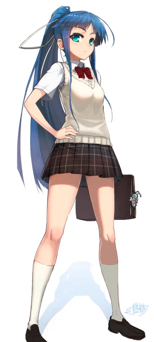 ムラマサハイスクール  JK光 一年生だけど高いカリスマ性と愛(武力)で生徒会長やってそう。 