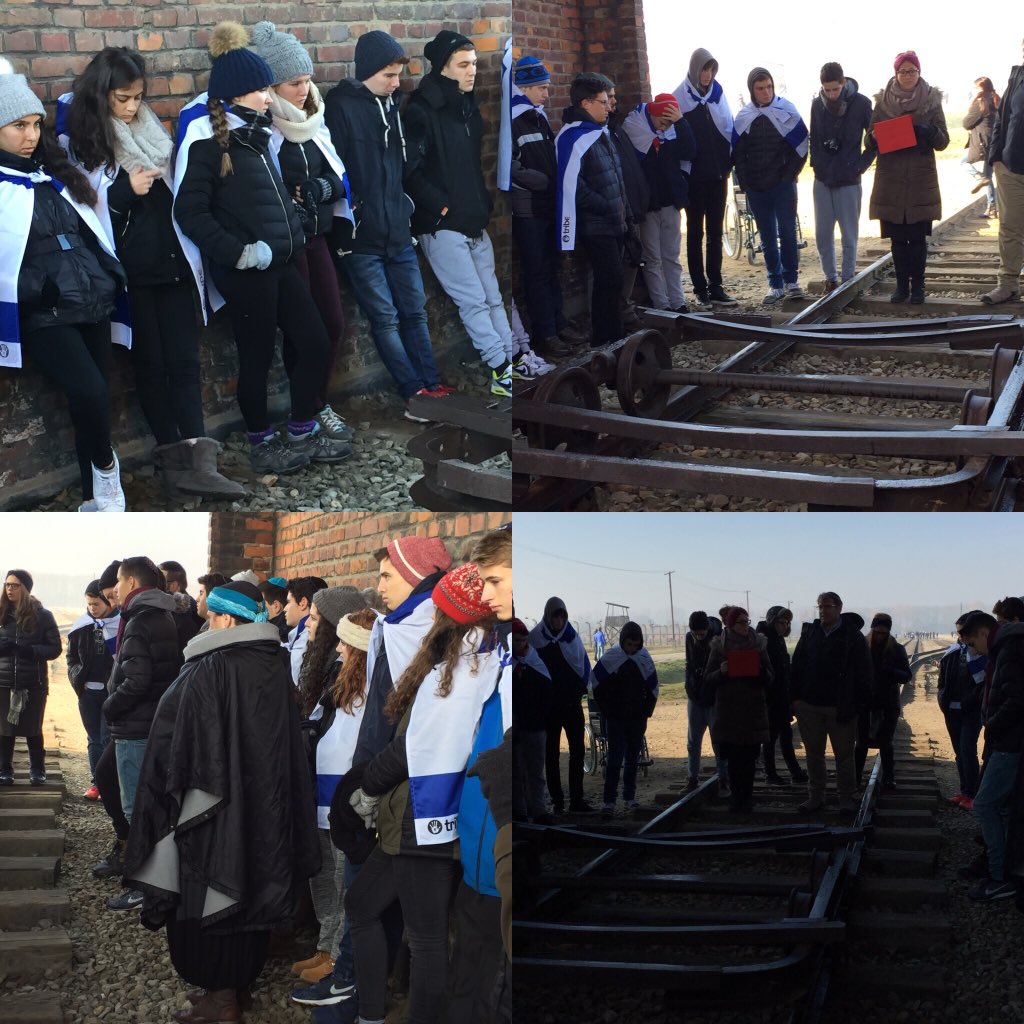 #singing #tov #lehodot #lashem in #auschwitz #birkenau. #tribepoland2015 <a href="/JRootsTours/">JRoots</a>