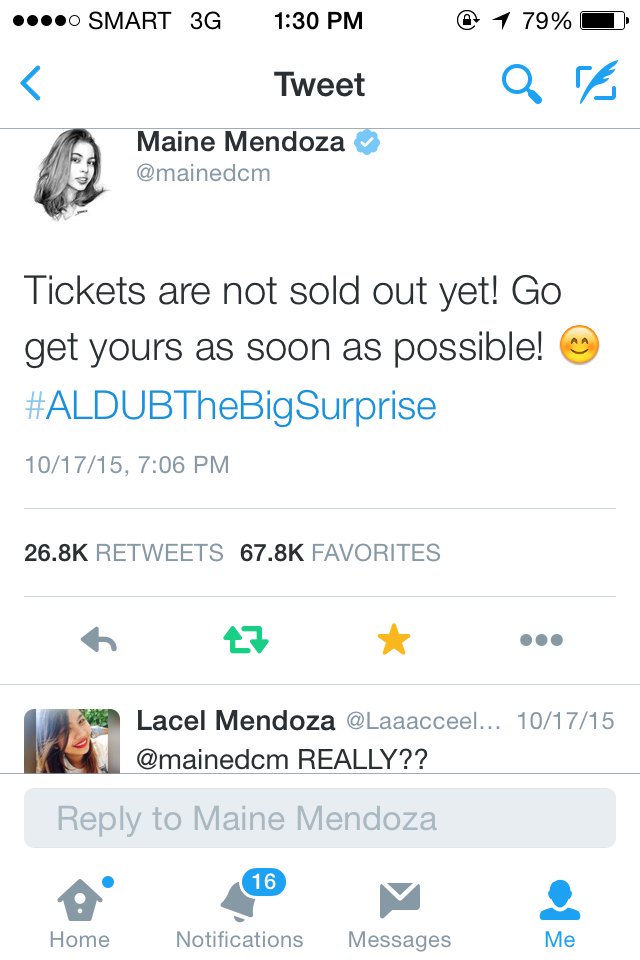 sagaciousjin's tweet photo. @mainedcm SANA MATUPAD YUNG BIRTHDAY WISH KO. AT IKAW ANG MAGING WAY!! 🙏🙏 https://t.co/ydY5wFg14N