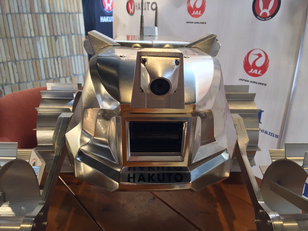 glxp's tweet image. The robot of @teamhakuto, Moonraker, is ready to take the Moon&apos;s surface head-on. #NewSpaceRace #GLXP