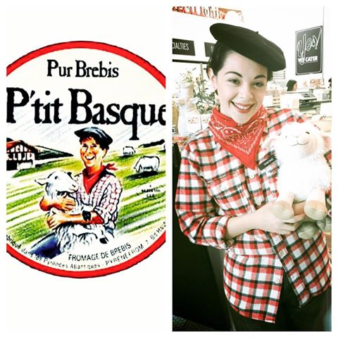 MyLastBite's tweet photo. Cute! @joansonthird: Clever employee costume...#cheesemonger #petitbasque #welovecheese https://t.co/PYTonqW9EM https://t.co/yWsF6mOwHX