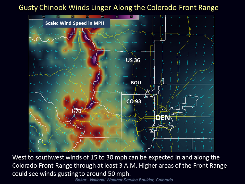 Nws Boulder On Twitter Gusty Chinook Winds In Near The Co Front Range West Winds 15 30 Mph With Gusts To 50 Mph Wind Prone Areas Cowx Https T Co P4onbkrxxh Nws Boulder On Twitter Gusty Chinook Winds In Near The Co Front Range West Winds 15 30 Mph With Gusts To 50 Mph Wind Prone Areas Cowx Https T Co P4onbkrxxh