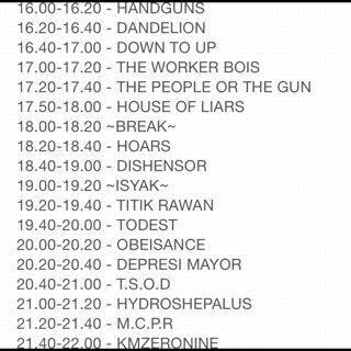 Rundown FINAL 3XTREME TOUR!!!!