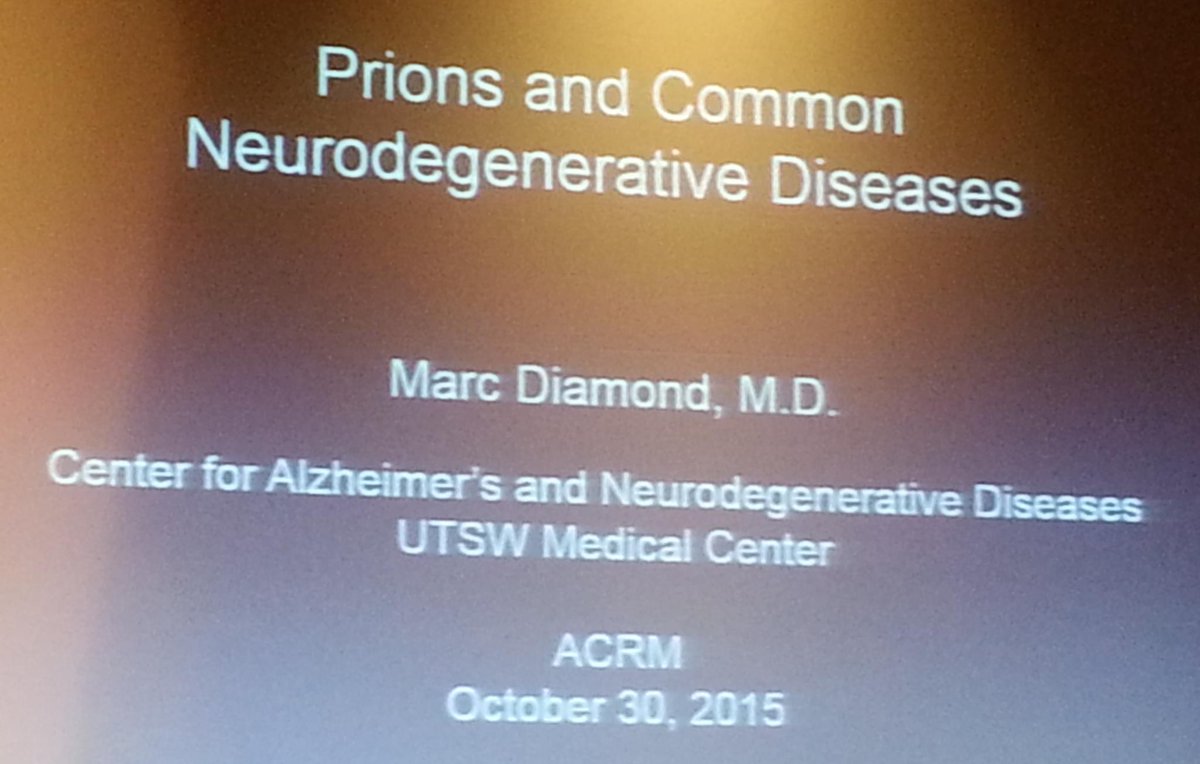griz1's tweet photo. #DrMarcDiamond talks about protein aggregation fundamentals @ACRMtweets #PIRR2015 https://t.co/uzSyyqD1gT