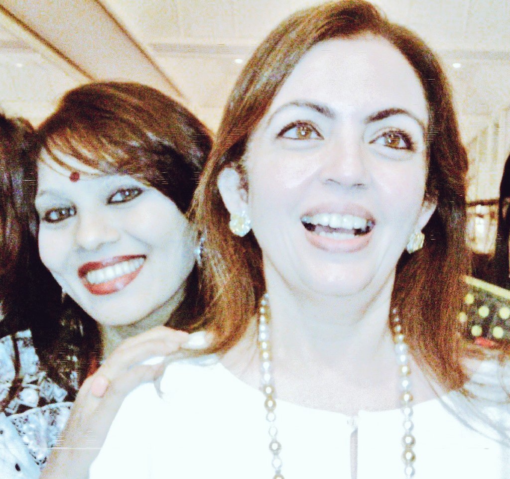 Wishing the ever so inspiring Mrs. Nita Ambani Happy Birthday!! Lots of love 