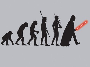 stillheremonkey's tweet photo. the evolution...!
#stillheremonkey  @starwars https://t.co/RDkkBivLtf