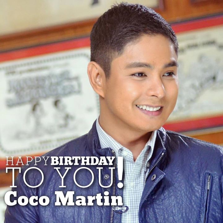 Happy Birthday, Coco Martin!  