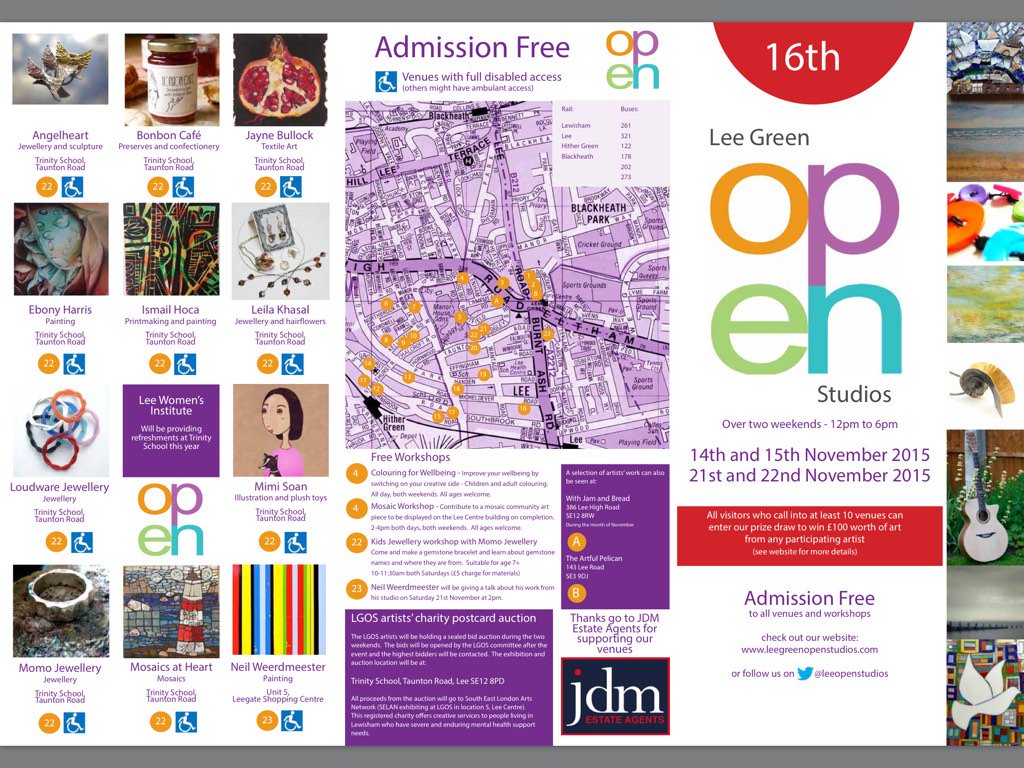 Lee Green Open Studios tweet media