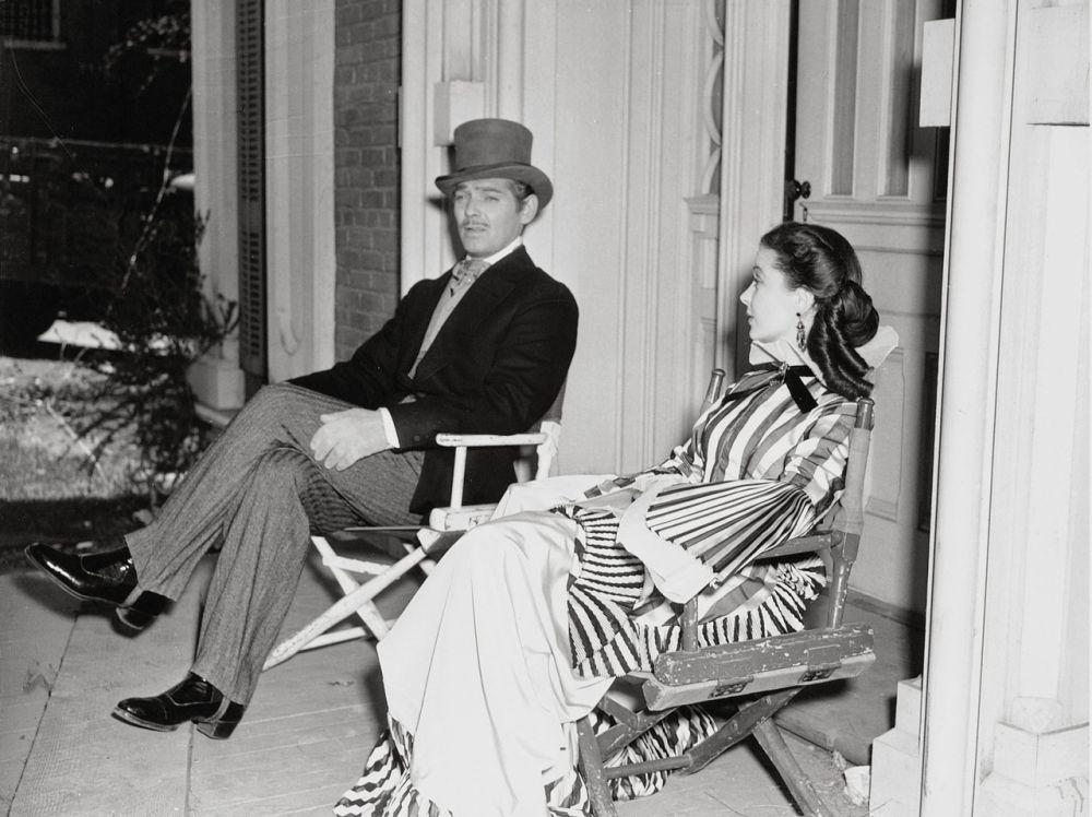 Fascinating Historical Picture of Clark Gable with Vivien Leigh in 1939 