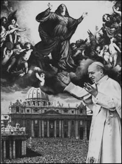 JesusmiGaray's tweet photo. En este 1 de Noviembre celebramos el Dogma de la Asunción de la Santísima Virgen en cuerpo y alma a los Cielos. https://t.co/sMC2zHgINw