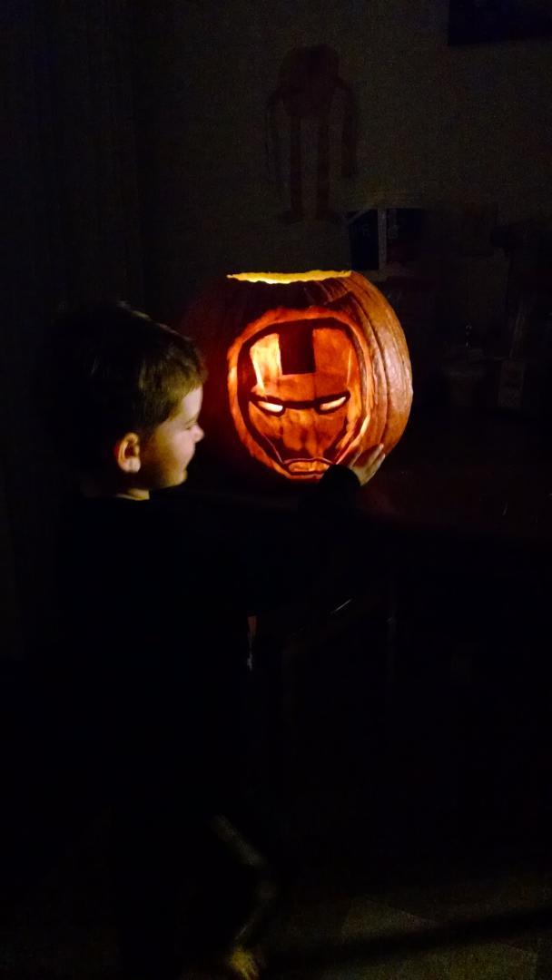 #Ironman #jackolantern