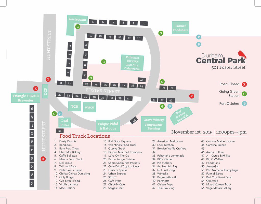 ROWW-DEE-OOO. Last Durham one of 2015. We have hangover food. To help with all that "candy" you had last night...😜