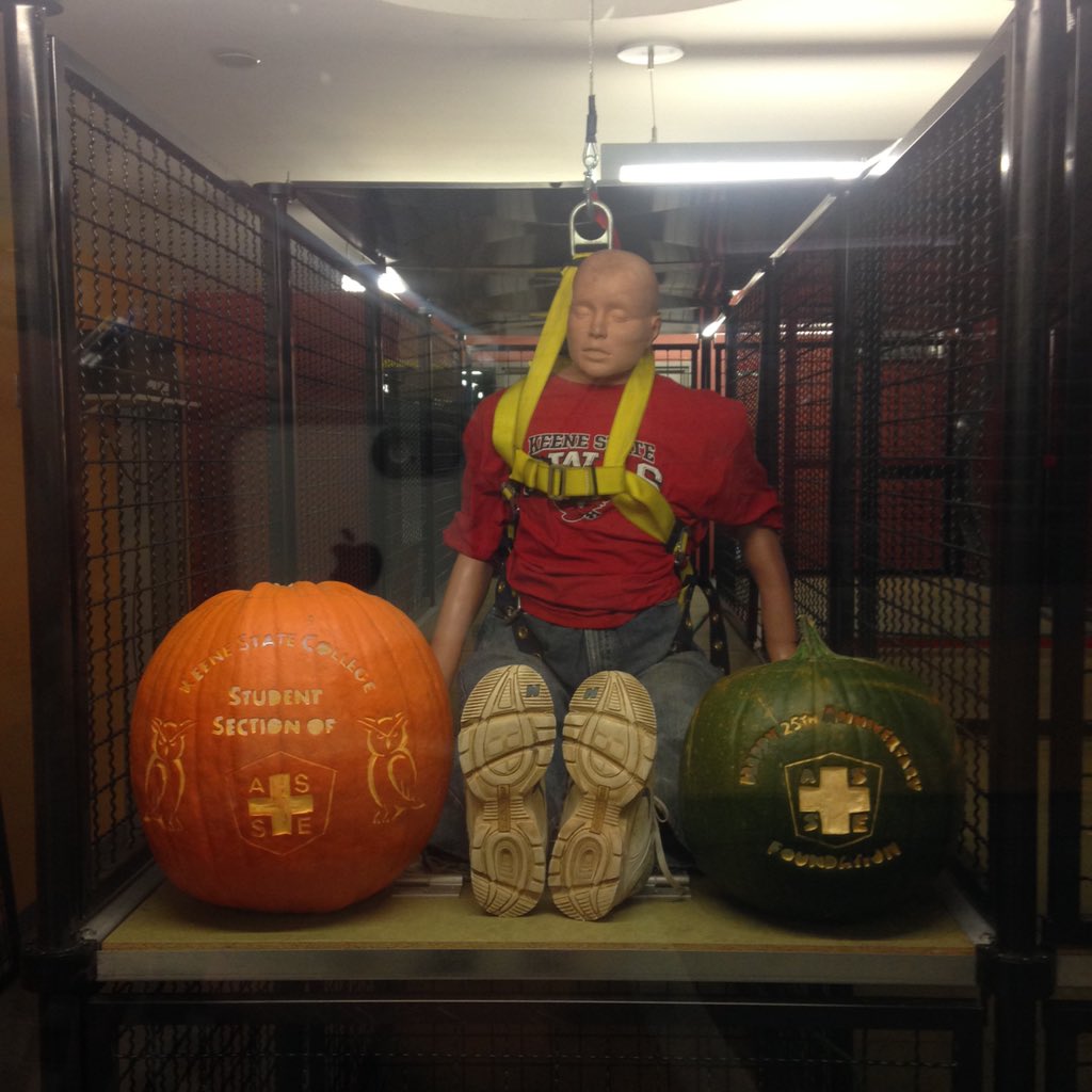 KSCSafety's tweet photo. Happy Halloween! @ASSE_Safety The Keene State College Student Section wishes everyone a safe&amp;fun night #Foundation25 https://t.co/JXmV1iBc3J