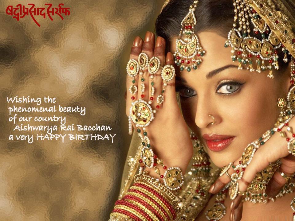 bdprasad_sarraf's tweet photo. Happy Birthday to the Diva..#goldjwellery #Lucknow #shadi #gold #badriprasad #aishwaryarai #mariiage https://t.co/2YGpPTIoTJ