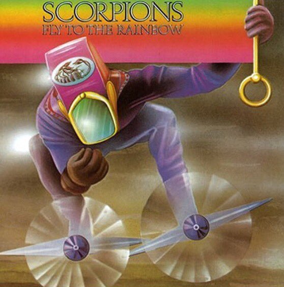 ThisDayInMETAL's tweet photo. Nov 1st 1974 @scorpions released the album "Fly to the Rainbow" #SpeedysComing #ThisIsMySong #HardRock #ClassicRock https://t.co/IiEGKvBDay
