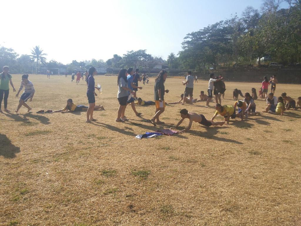 Masih hari ke-2 dilanjutkan dengan Latihan PBB dan Outbond Pagi