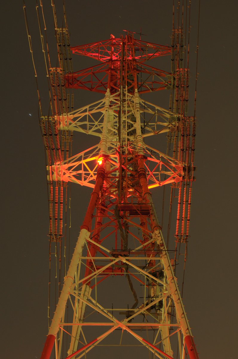 鉄塔が飛ぶ 23区内を通る唯一の送電線、江東線の鉄塔をバルブしてきました！(撮影