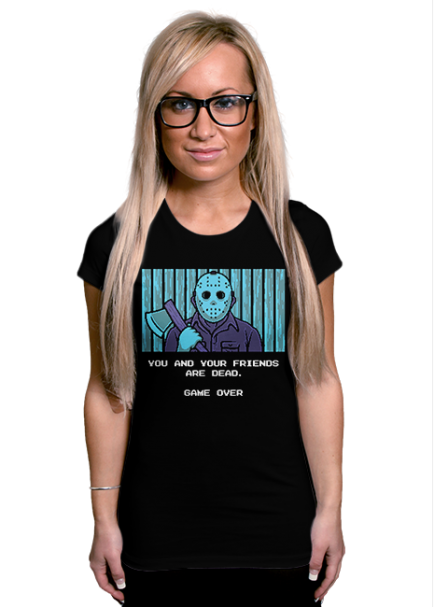 shirtradical's tweet photo. Game Over! cool Jason Voorhees #NES shirt

$10 today only https://t.co/2cuSNc7jEK
artist @BWartworks

#JasonVoorhees https://t.co/QThFqOLxiO