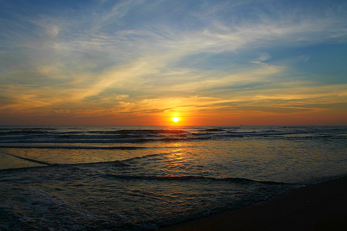 Nov 1 sunrise in Flagler Beach, FL #LoveFL #FlaglerBeach #sunrise